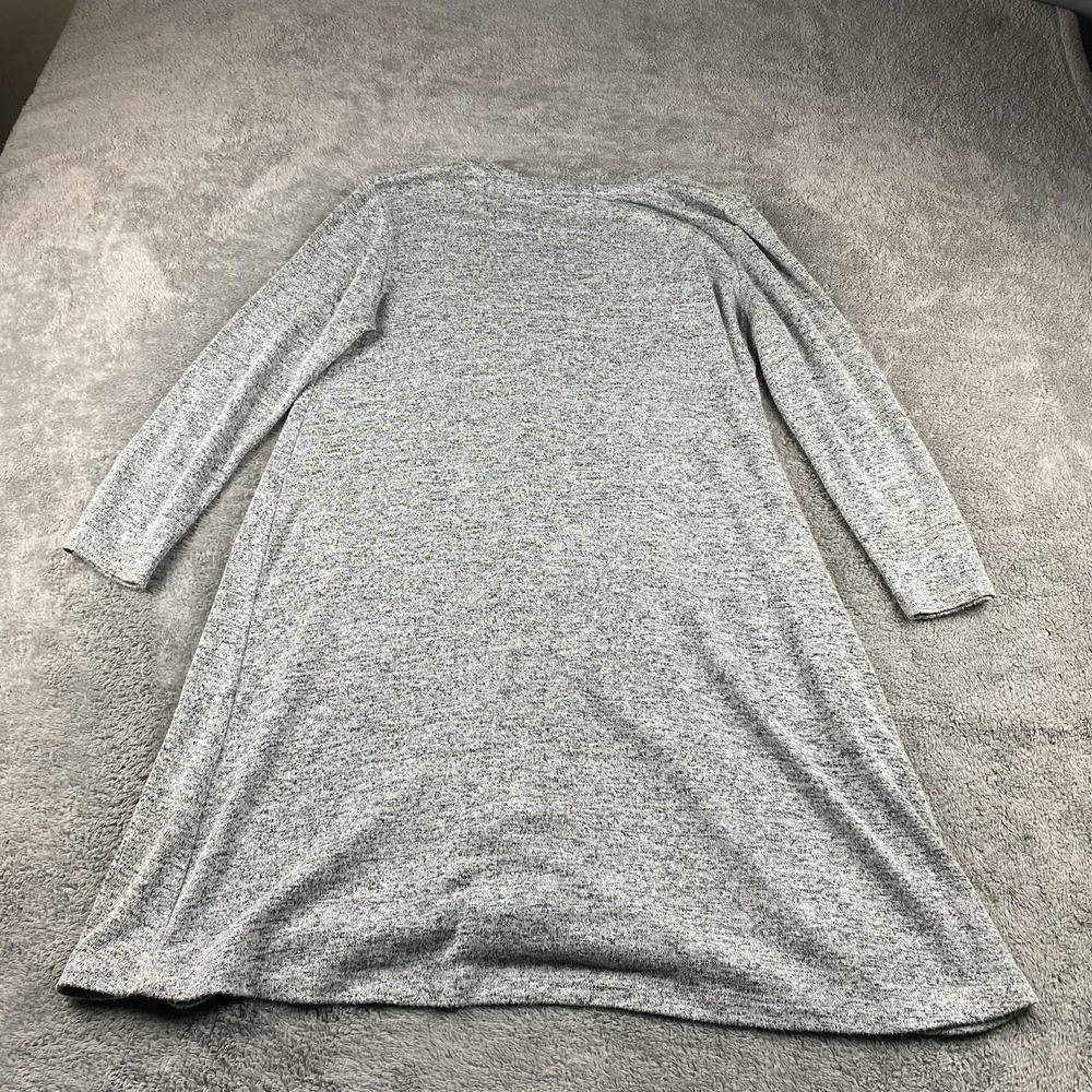 Forever 21 Tunic Dress Womens Large Gray 3/4‎ Sleeve - Picture 11 of 16
